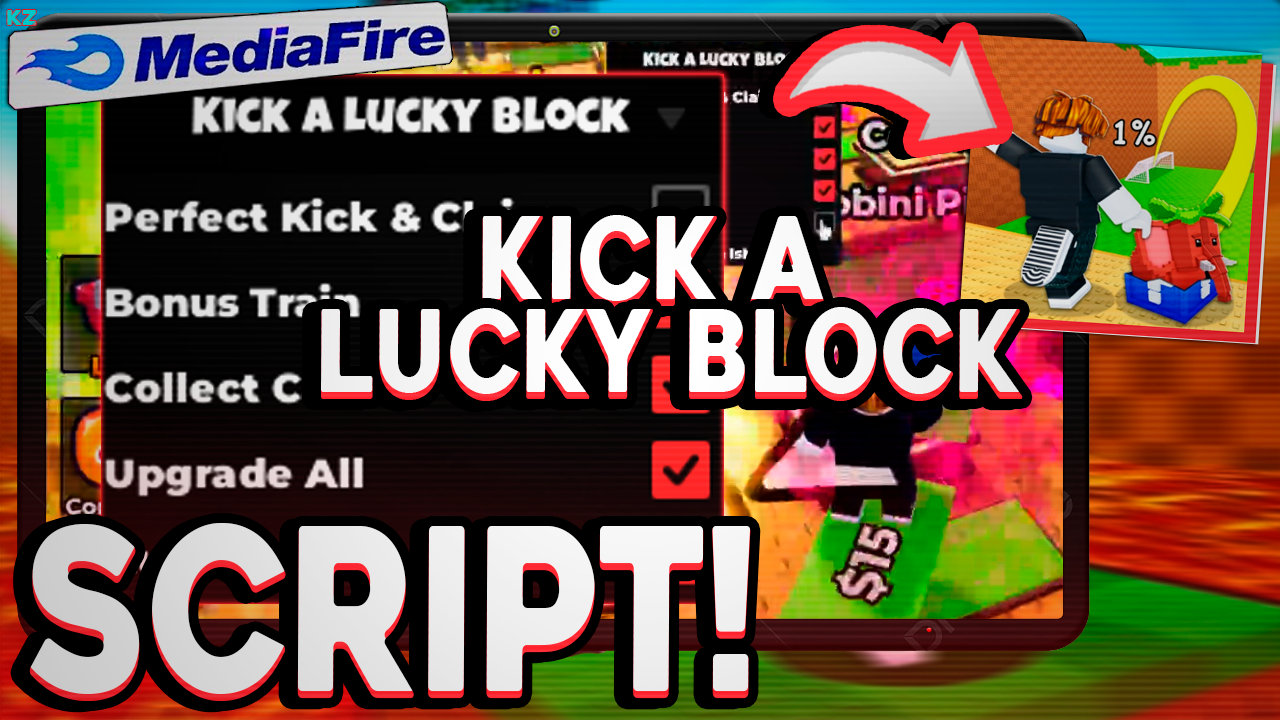 Kick A Lucky BLock SCRIPT