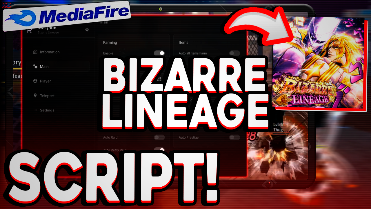 Bizarre Lineage SCRIPT